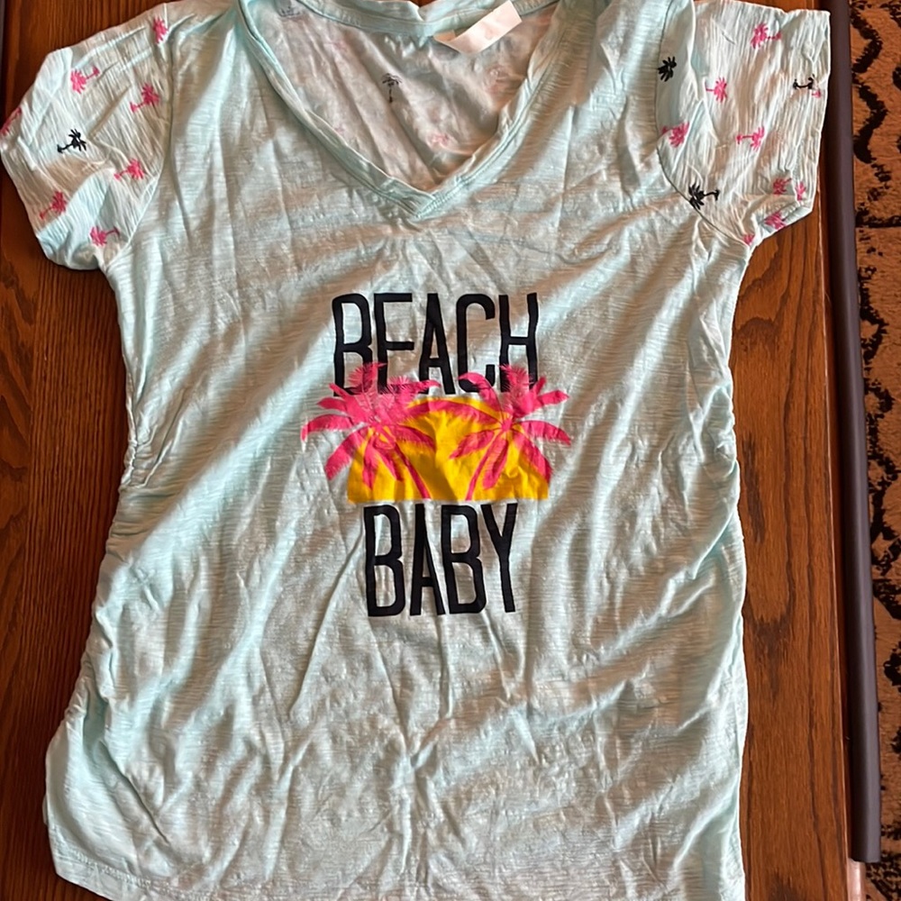Maternity v neck